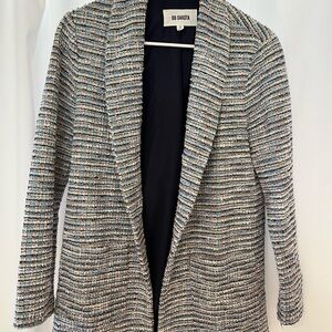 BB Dakota Women's Multicolor Tweed Blazer